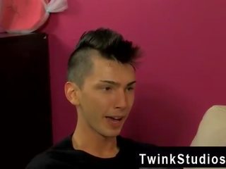 Homo clip of colby london has a shaft jimat